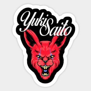 Yuki Saito pop Sticker